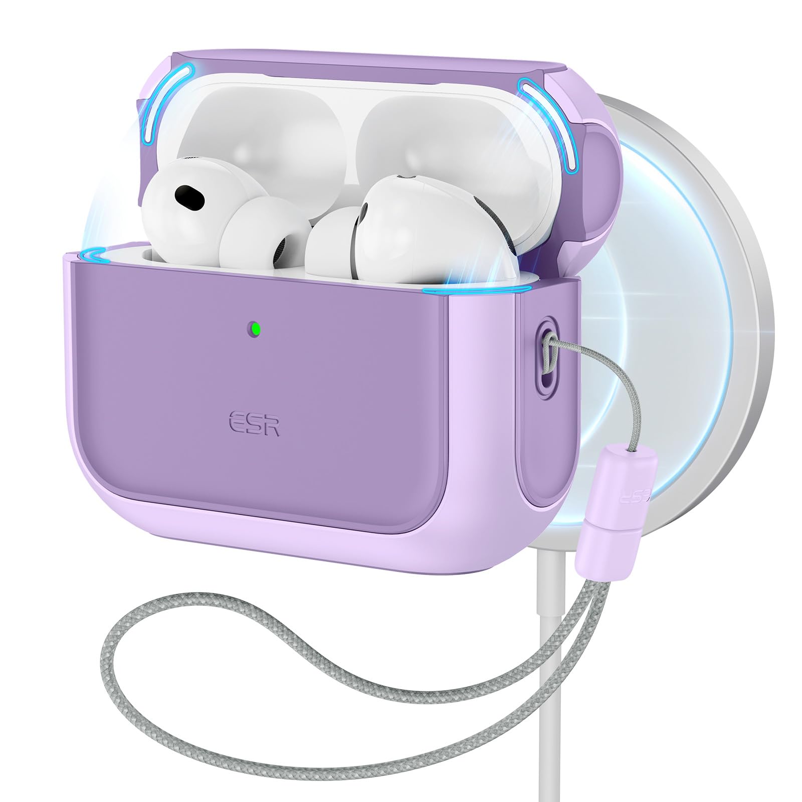 AirPods 第三世代 megsafe対応ケース Amazon | ESR AirPods Pro3 ケース(2025) AirPods Pro 第3世代